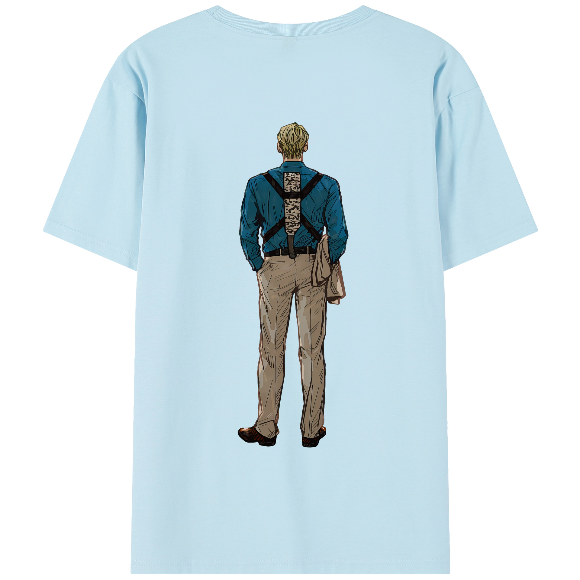（画像用） 呪術廻戦 Jujutsu Kaisen 綿100％半袖Tシャツ（背面プリント）